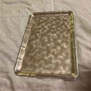Vintage Silver Mid Century Serving Tray